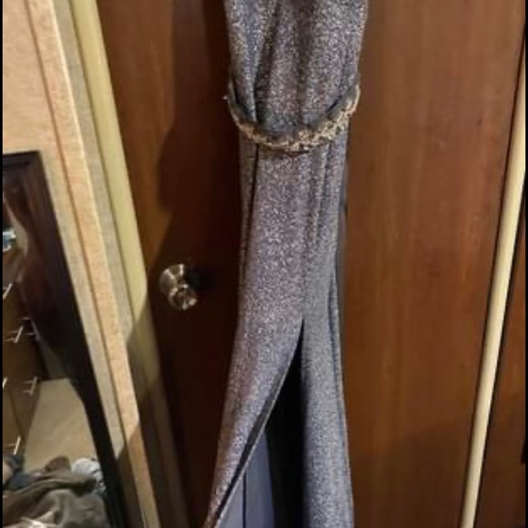 Fashion Nova floor length sparkle gown - Picture 4 of 8